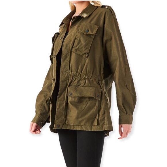 ❤️SOLD❤️FURST OF A KIND Army Green Jacket - Picture 5 of 9